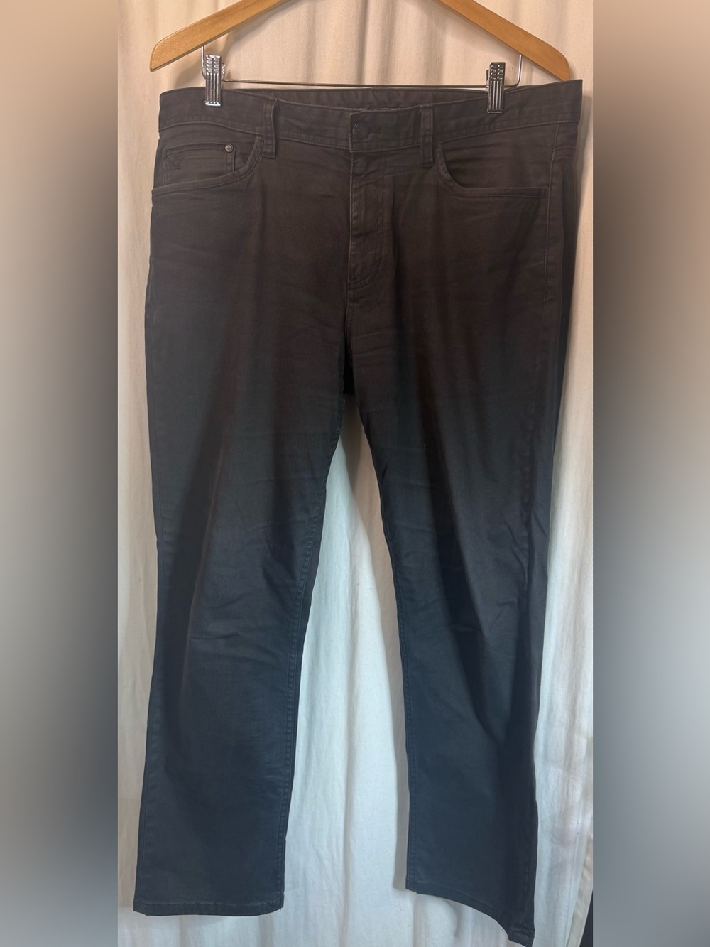English Laundry Black Straight-Leg Jeans